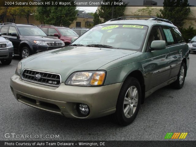 2004 Subaru Outback H6 3.0 Wagon in Seamist Green Pearl