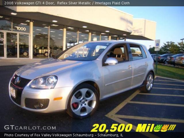 2008 Volkswagen GTI 4 Door in Reflex Silver Metallic