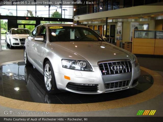 2008 Audi S6 5.2 quattro Sedan in Light Silver Metallic