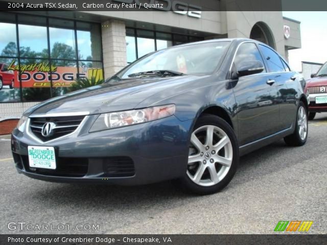 2004 Acura TSX Sedan in Carbon Gray Pearl