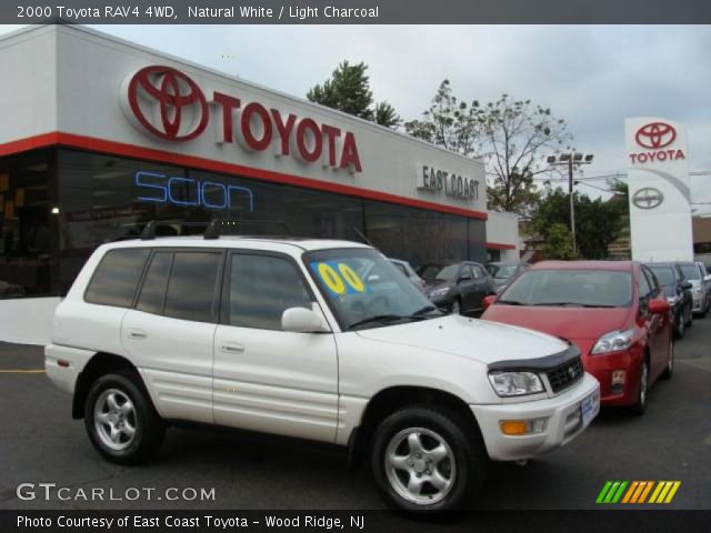 2000 Toyota RAV4 4WD in Natural White