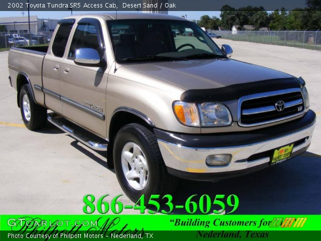 2002 Toyota Tundra SR5 Access Cab in Desert Sand