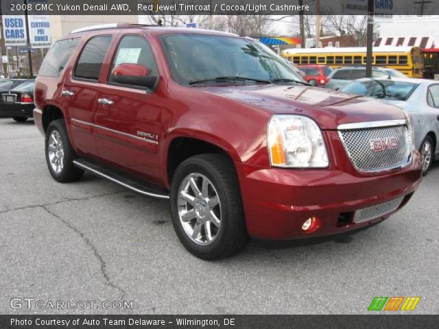 2008 GMC Yukon Denali AWD in Red Jewel Tintcoat