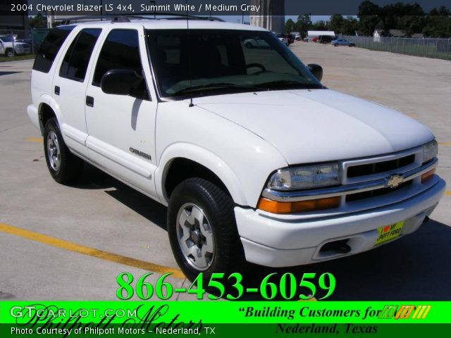 2004 Chevrolet Blazer LS 4x4 in Summit White