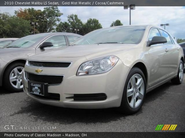 2010 Chevrolet Malibu LS Sedan in Gold Mist Metallic