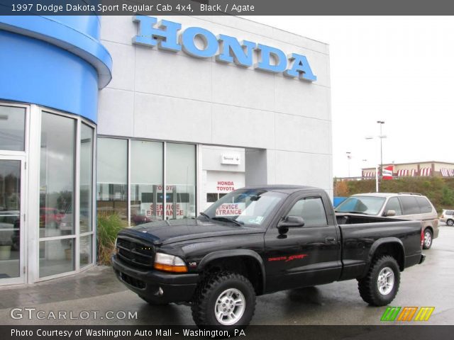 1997 Dodge Dakota Sport Regular Cab 4x4 in Black