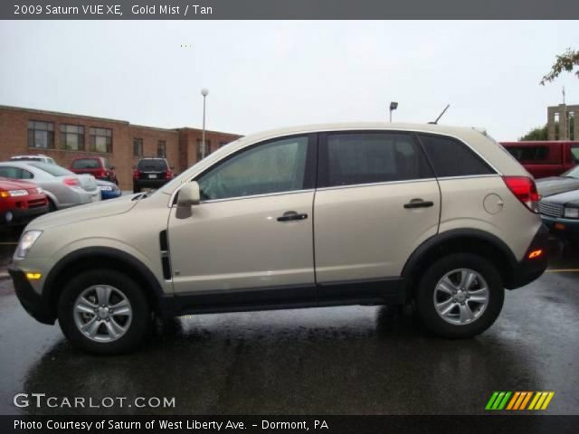2009 Saturn VUE XE in Gold Mist