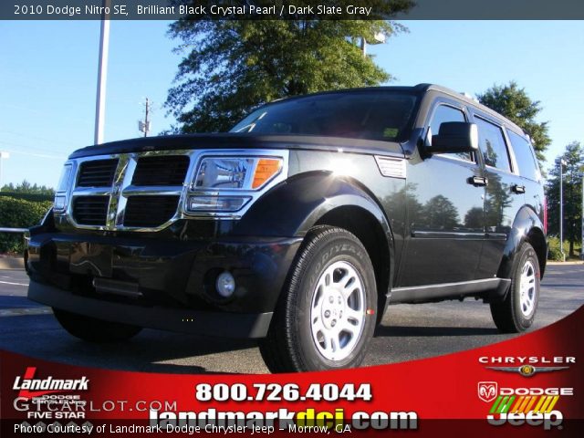2010 Dodge Nitro SE in Brilliant Black Crystal Pearl
