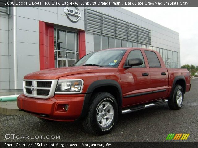 2008 Dodge Dakota TRX Crew Cab 4x4 in Sunburst Orange Pearl
