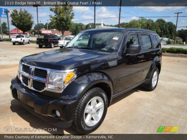 2010 Dodge Nitro SE in Brilliant Black Crystal Pearl