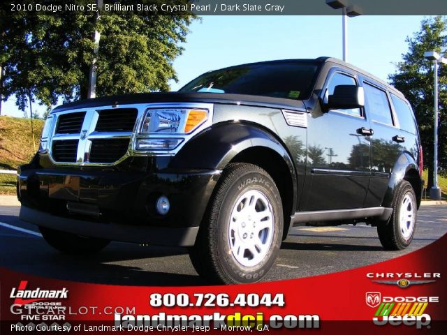 2010 Dodge Nitro SE in Brilliant Black Crystal Pearl