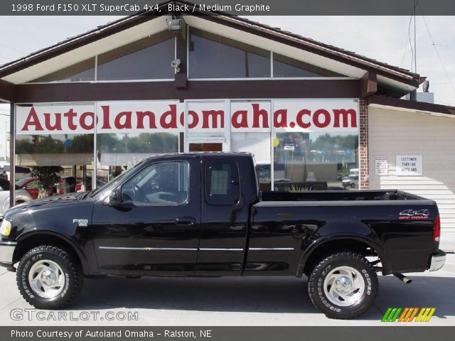 1998 Ford F150 XLT SuperCab 4x4 in Black