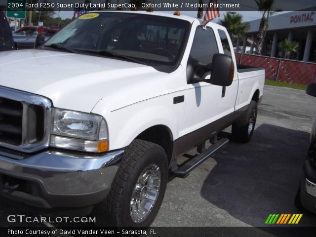 2004 Ford F250 Super Duty Lariat SuperCab in Oxford White