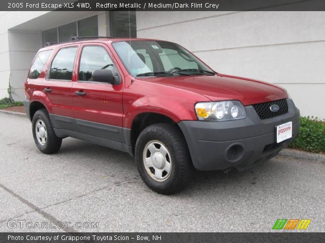 2005 Ford Escape XLS 4WD in Redfire Metallic