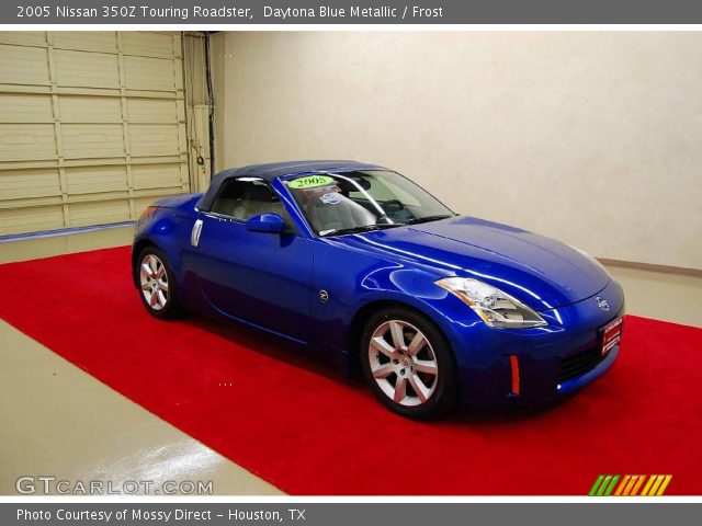 2005 Nissan 350Z Touring Roadster in Daytona Blue Metallic