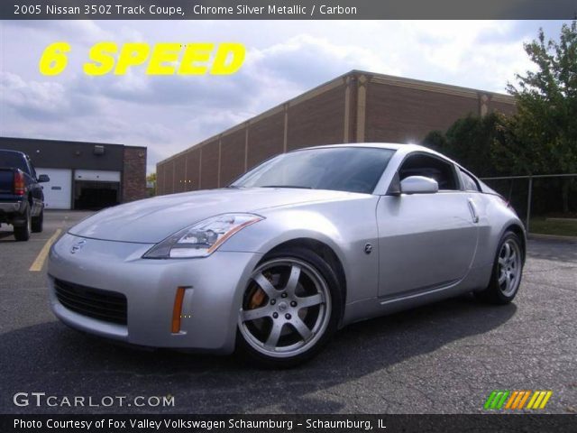 2005 Nissan 350Z Track Coupe in Chrome Silver Metallic