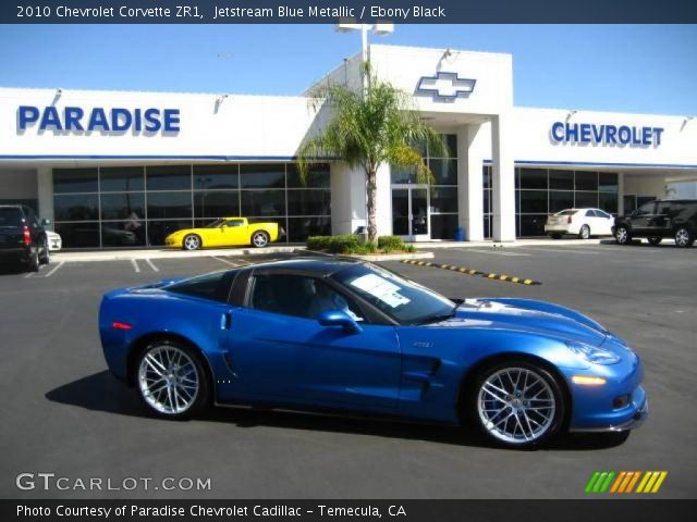 2010 Chevrolet Corvette ZR1 in Jetstream Blue Metallic