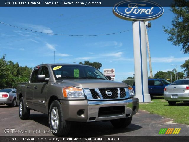 2008 Nissan Titan SE Crew Cab in Desert Stone