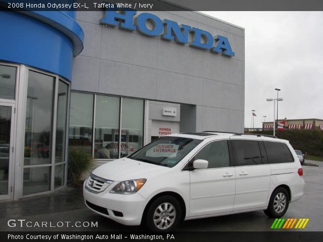 2008 Honda Odyssey EX-L in Taffeta White