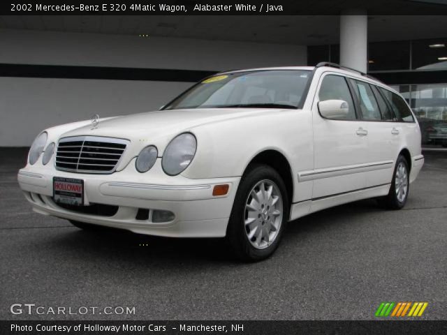 2002 Mercedes-Benz E 320 4Matic Wagon in Alabaster White