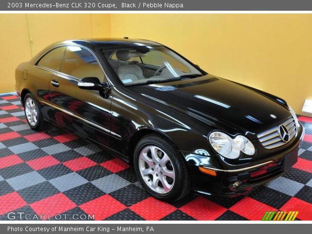 2003 Mercedes-Benz CLK 320 Coupe in Black