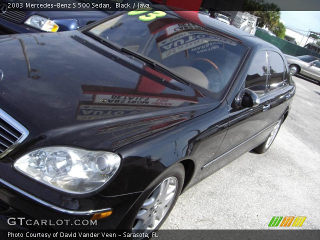 2003 Mercedes-Benz S 500 Sedan in Black