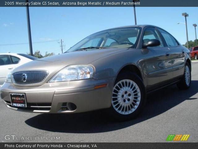 2005 Mercury Sable GS Sedan in Arizona Beige Metallic