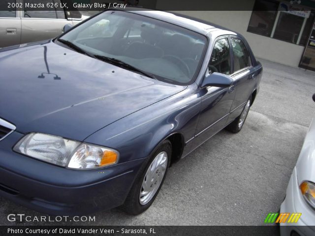 2002 Mazda 626 LX in Galaxy Blue