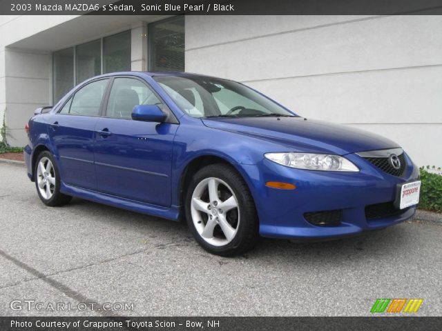 2003 Mazda MAZDA6 s Sedan in Sonic Blue Pearl