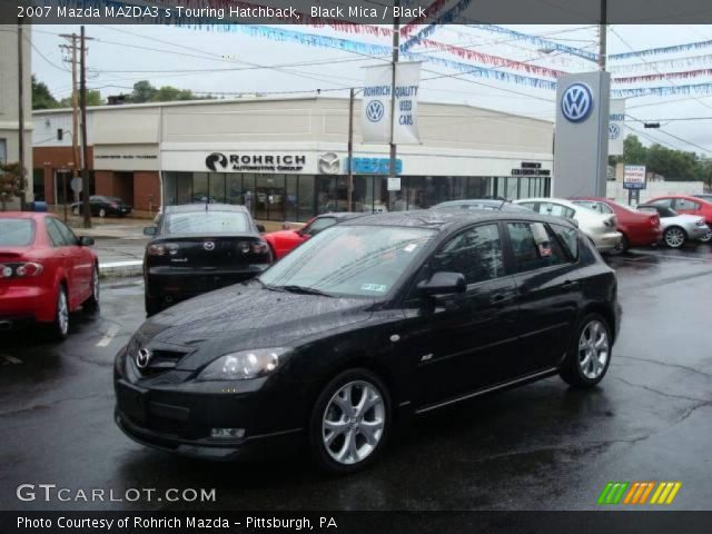 2007 Mazda MAZDA3 s Touring Hatchback in Black Mica