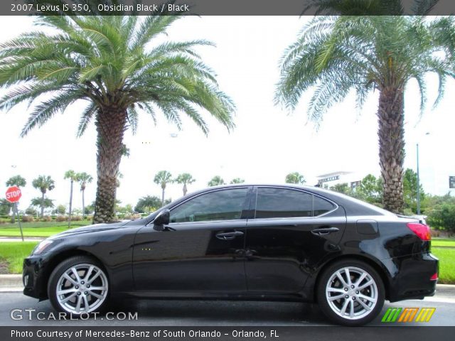 2007 Lexus IS 350 in Obsidian Black