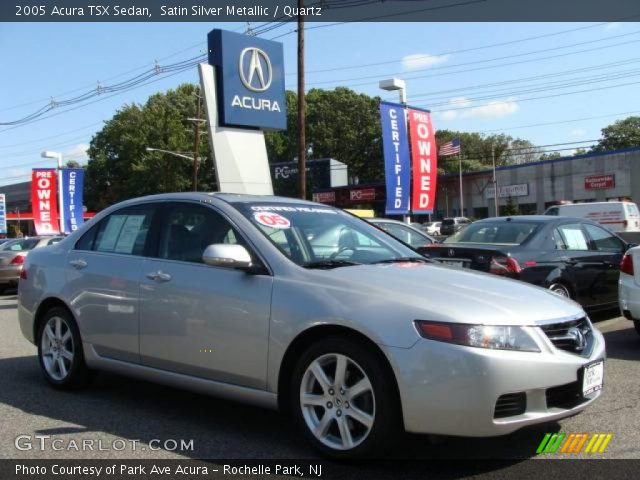 2005 Acura TSX Sedan in Satin Silver Metallic