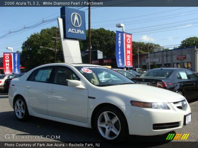 2006 Acura TL 3.2 in White Diamond Pearl