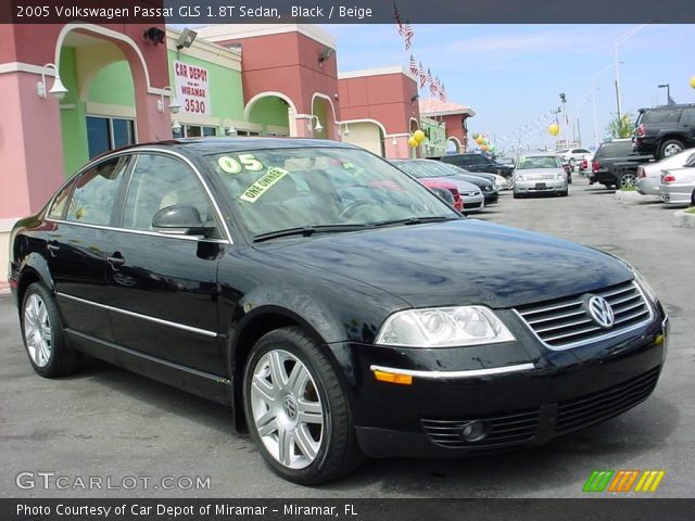 2005 Volkswagen Passat GLS 1.8T Sedan in Black