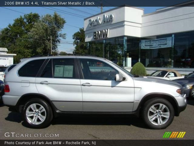 2006 BMW X5 4.4i in Titanium Silver Metallic