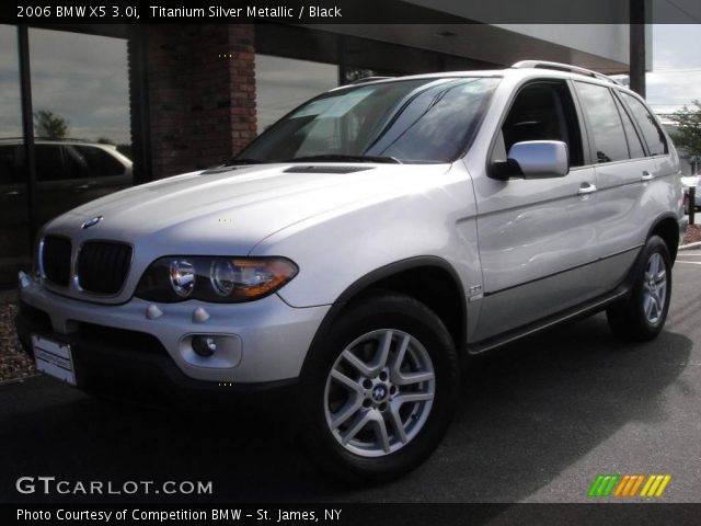 2006 BMW X5 3.0i in Titanium Silver Metallic