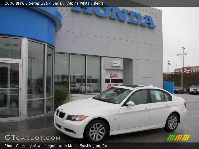 2006 BMW 3 Series 325xi Sedan in Alpine White