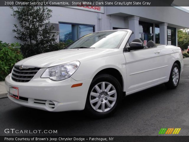 2008 Chrysler Sebring LX Convertible in Stone White