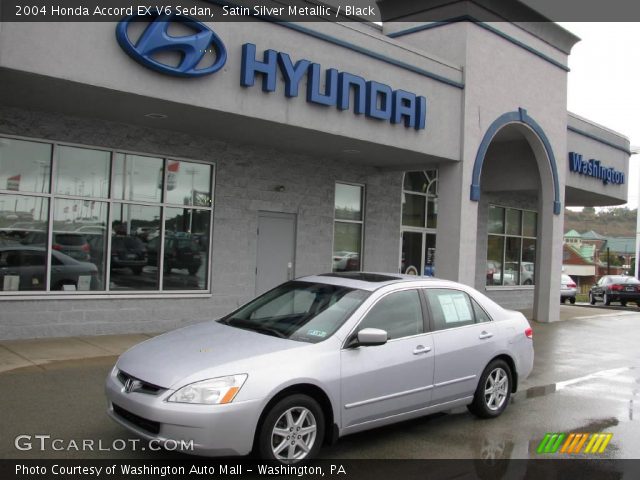 2004 Honda Accord EX V6 Sedan in Satin Silver Metallic