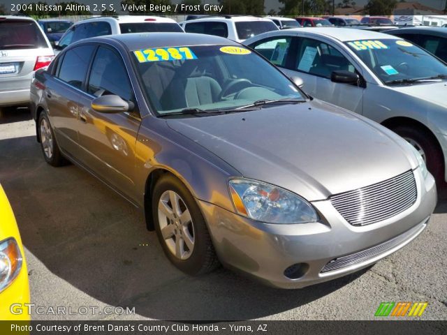 2004 Nissan Altima 2.5 S in Velvet Beige