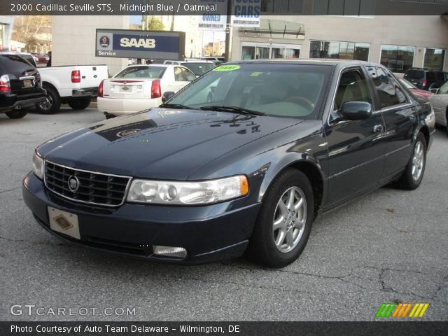 2000 Cadillac Seville STS in Midnight Blue