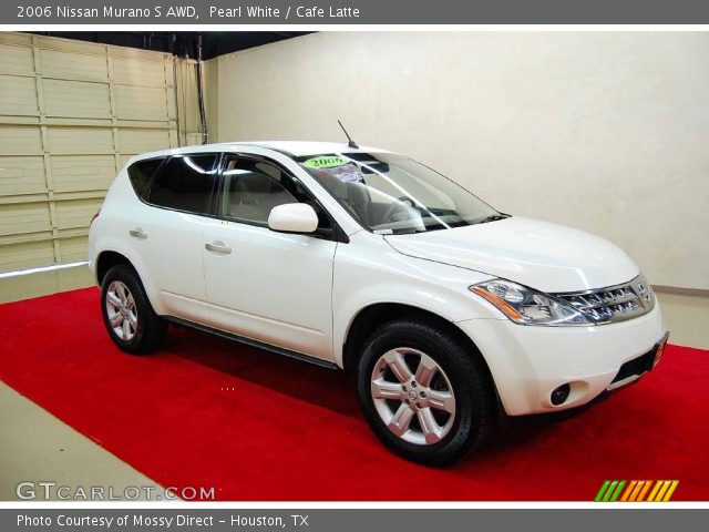 2006 Nissan Murano S AWD in Pearl White