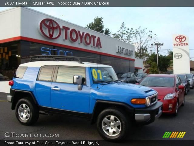 2007 Toyota FJ Cruiser 4WD in Voodoo Blue