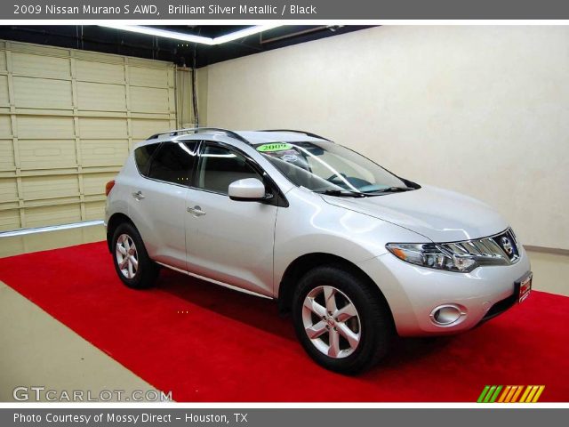 2009 Nissan Murano S AWD in Brilliant Silver Metallic