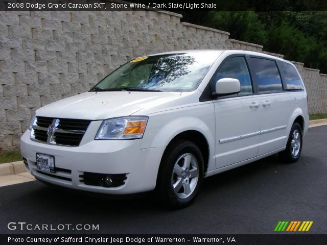 2008 Dodge Grand Caravan SXT in Stone White