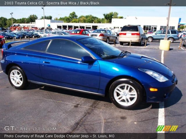 2003 Toyota Celica GT in Spectra Blue Mica