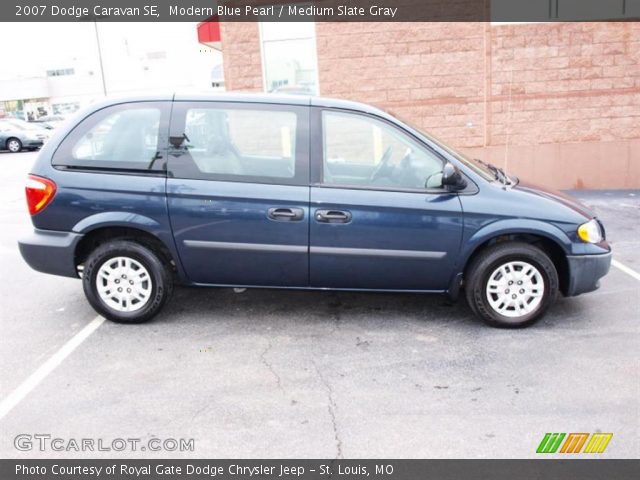 2007 Dodge Caravan SE in Modern Blue Pearl
