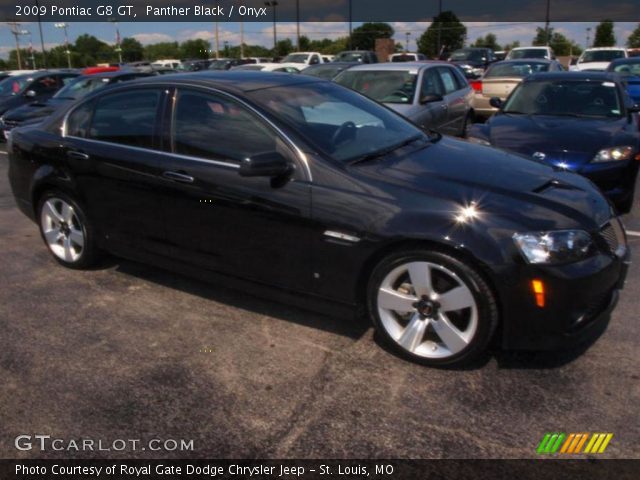 2009 Pontiac G8 GT in Panther Black