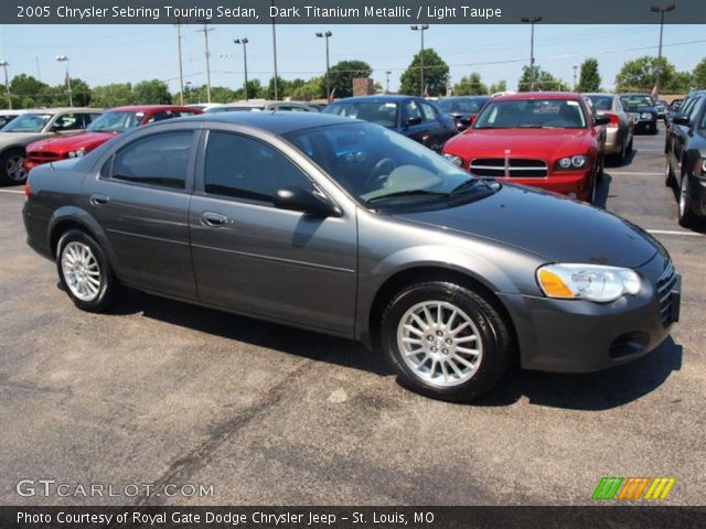 2005 Chrysler Sebring Touring Sedan in Dark Titanium Metallic