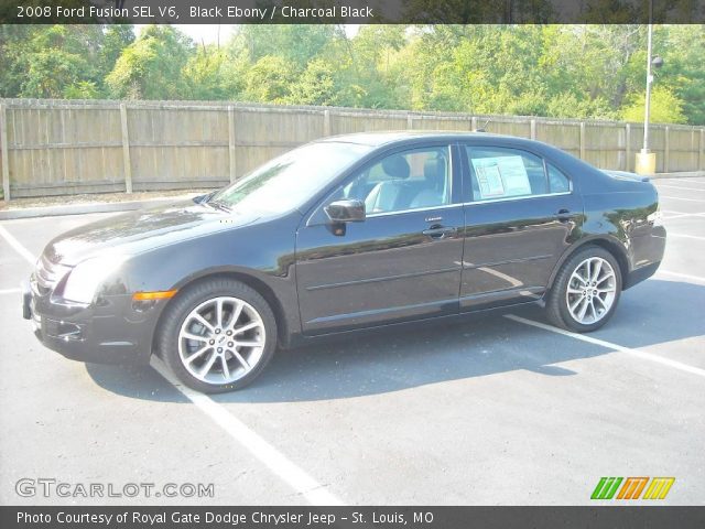 2008 Ford Fusion SEL V6 in Black Ebony